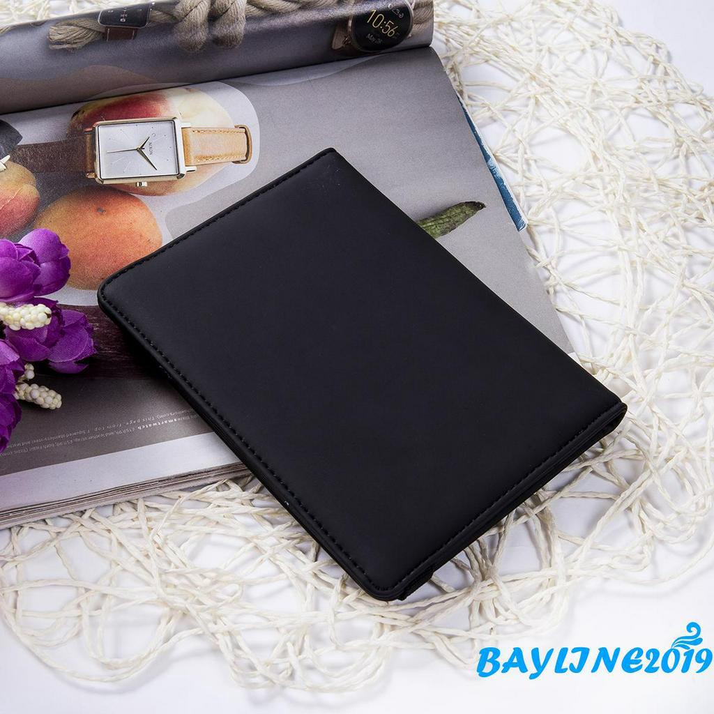 Ví Da Đa Năng Màu Trơn Thời Trang