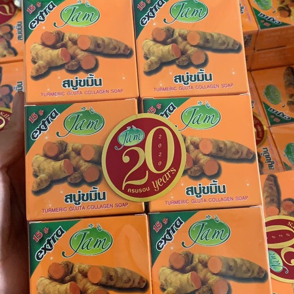 Xà Phòng Nghệ JAM combo 12 bánh