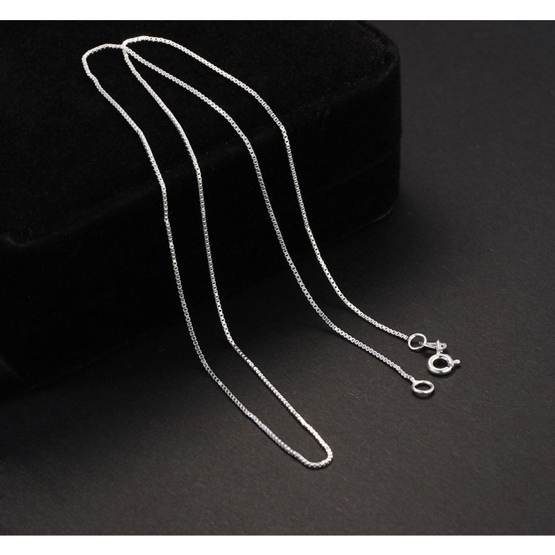 Dây chuyền ko mặt lẻ bạc Ý 925 Choco Jewelry