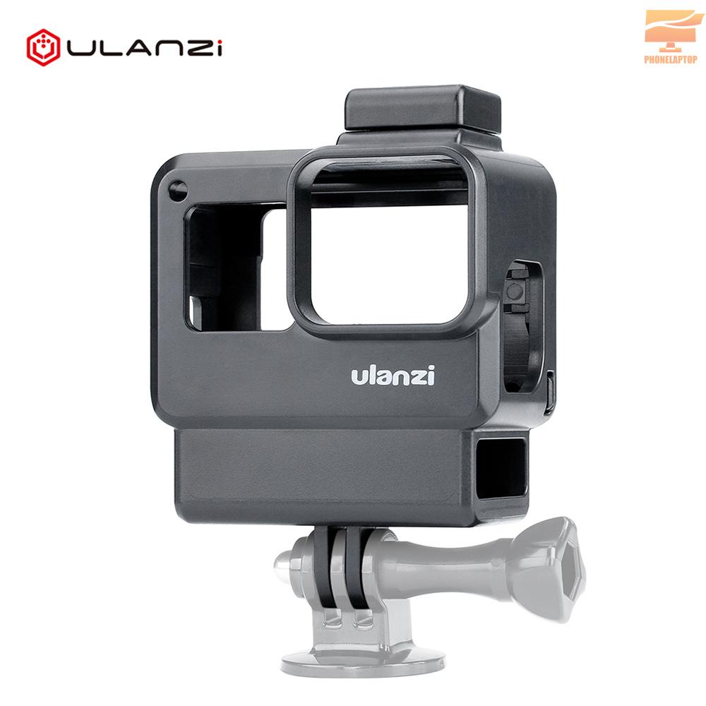 Vỏ Bọc Bảo Vệ Camera Hành Động Ulanzi V2 Vlog Với Ngàm Gắn Cho Gopro Hero 7 6 5 Đen Microphone & Pro 3.5mm