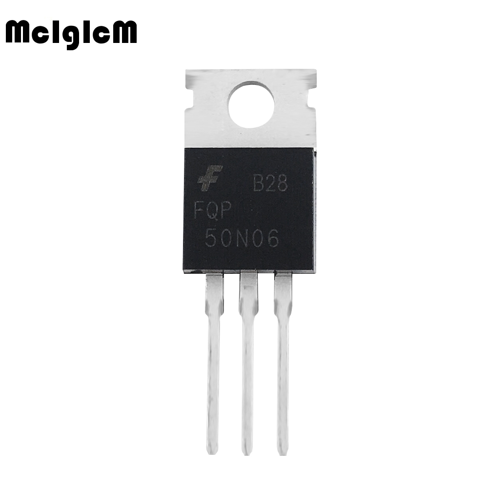 Set 10 linh kiện điện tử FQP50N06 TO220 50N06 TO-220
