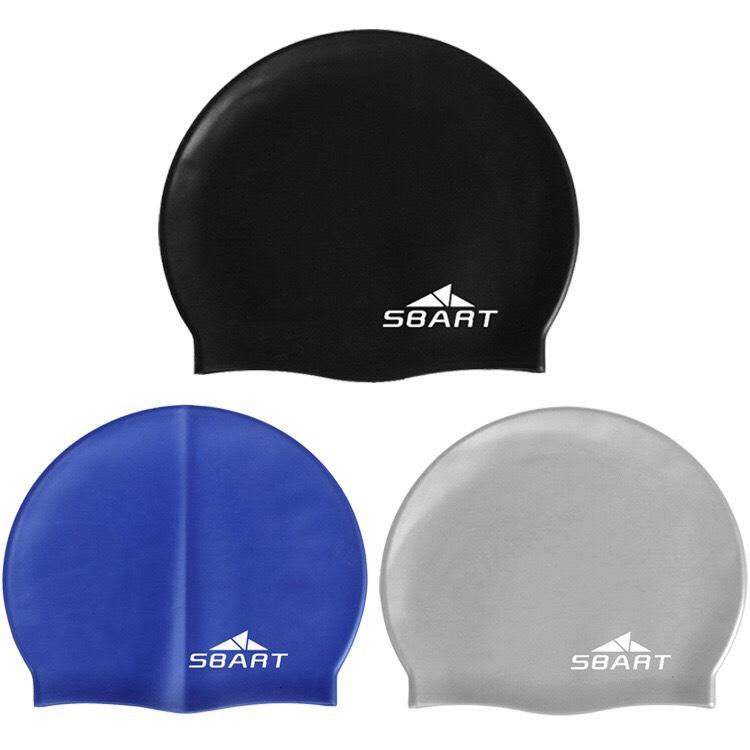 [Chính hãng] [Ảnh thật] [Có sẵn] Mũ bơi Sbart Silicone người lớn