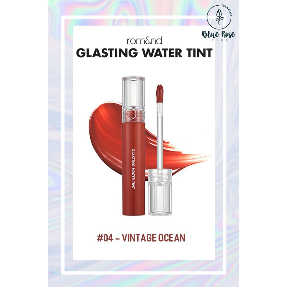 Son Romand Glasting Water Tint #04 Vintage Ocean - Màu đỏ gạch