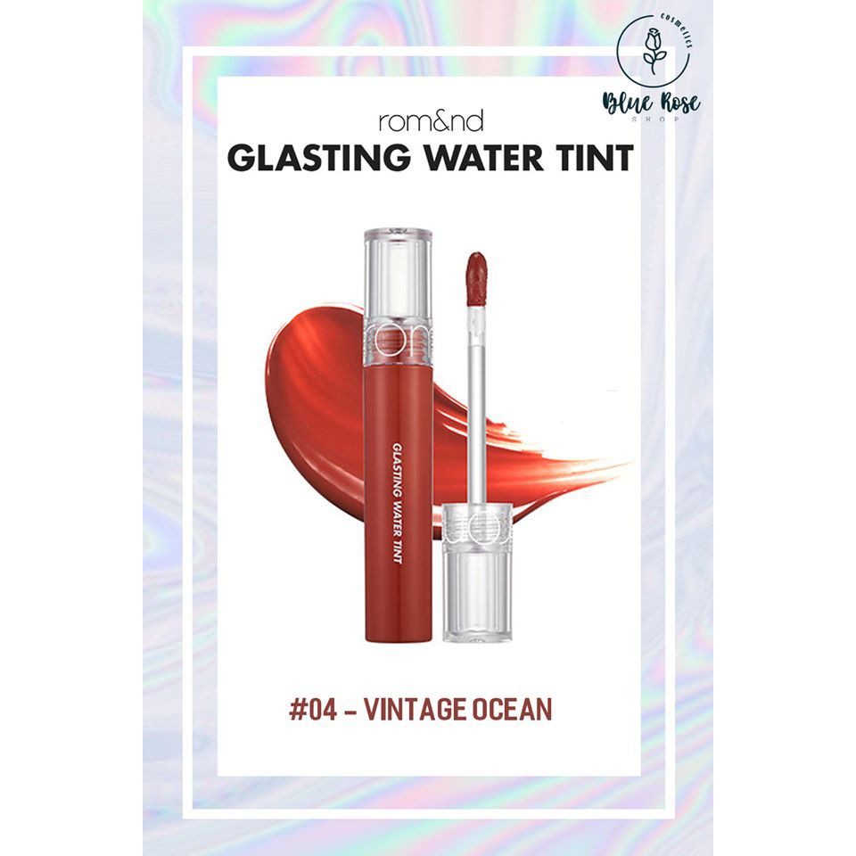 Son Romand Glasting Water Tint #04 Vintage Ocean - Màu đỏ gạch | BigBuy360 - bigbuy360.vn