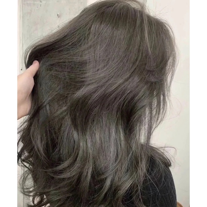 Thuốc nhuộm tóc màu NÂU ĐEN không cần tẩy tóc Kirei Hair, KireiHair, KIREIHAIR