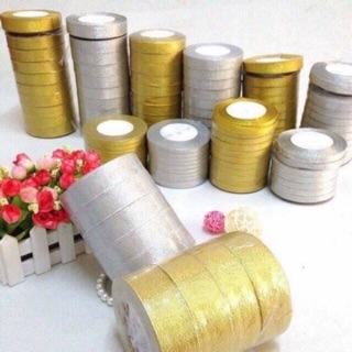 Ruy băng kim tuyến 1cm , 2cm