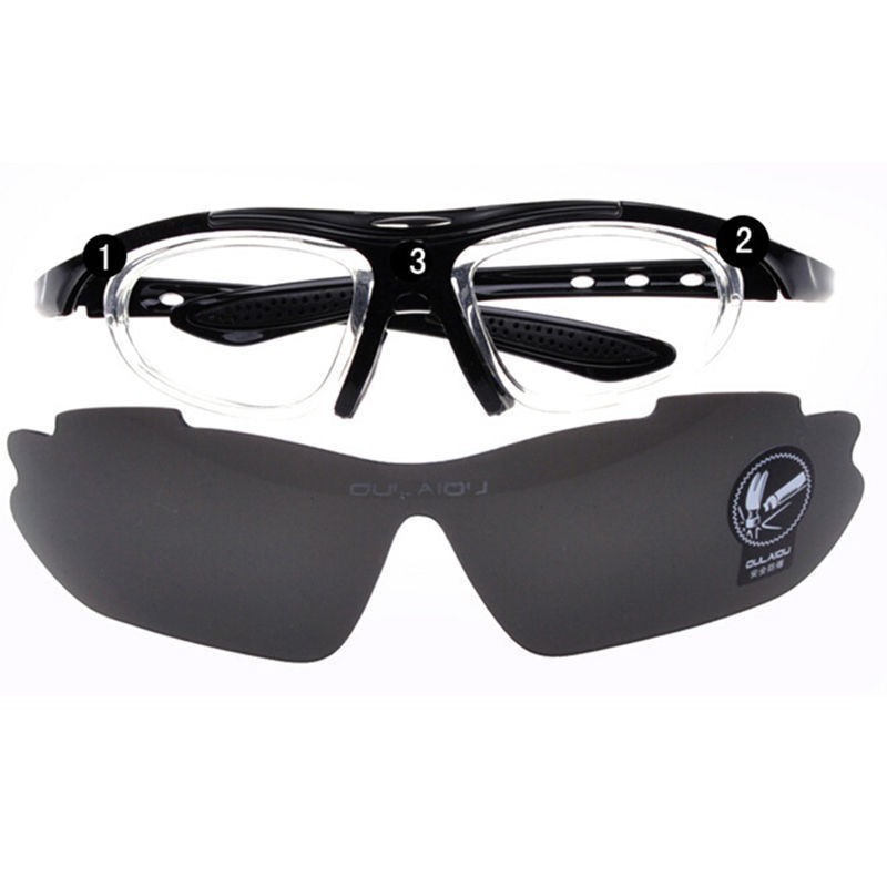 Kính mát đi xe đạp chống tia UV400 5 tròng kính cao cấp | BigBuy360 - bigbuy360.vn