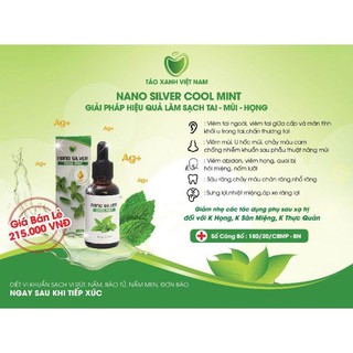 KEO BẠC XỊT KHUẨN nano silver cool mint