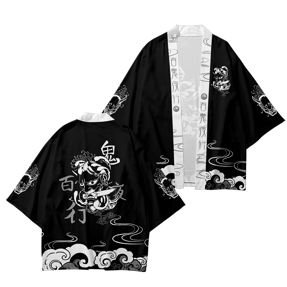 Áo Kimono hóa trang nhân vật anime Yukata Haori thời trang Nhật Bản