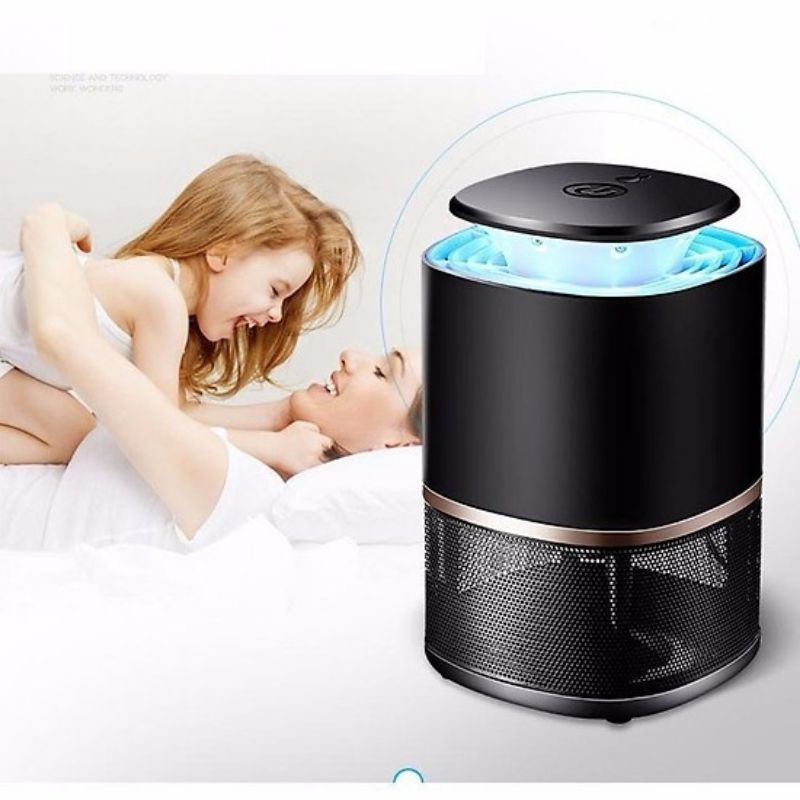 Đèn Đuổi Muỗi - Bắt Côn Trùng - Đèn Bắt Muỗi Thông Minh Mẫu Mới 2021 Cắm Sạc USB Kiêm Đèn Ngủ