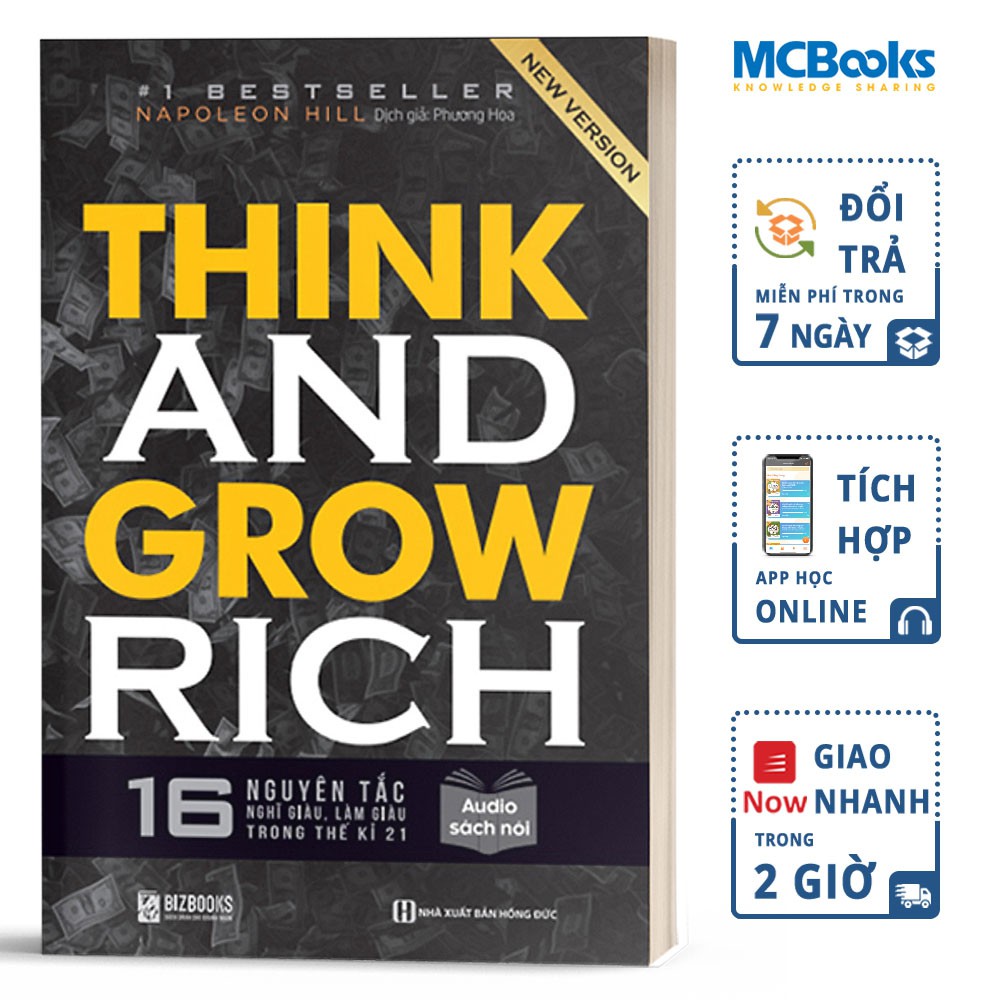 Sách Think And Grow Rich 16 Nguyên Tắc Nghĩ Giàu, Làm Giàu Trong Thế Kỉ 21