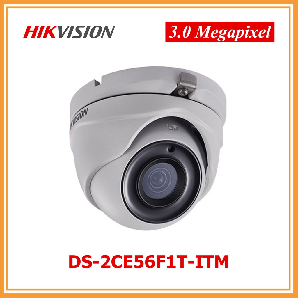 Camera Turbo HD 3MP Hikvision DS-2CE56F1T-ITM Full HD - Chính Hãng