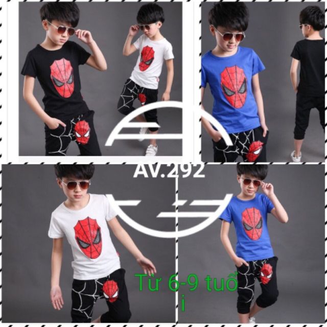 Combo bộ siêu nhân nhện size đại