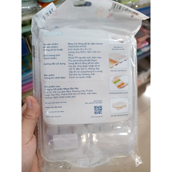 Khay trữ đông đồ ăn dặm