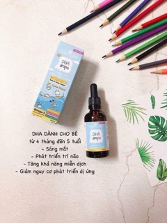 Dha cho bé drop nature aid Anh