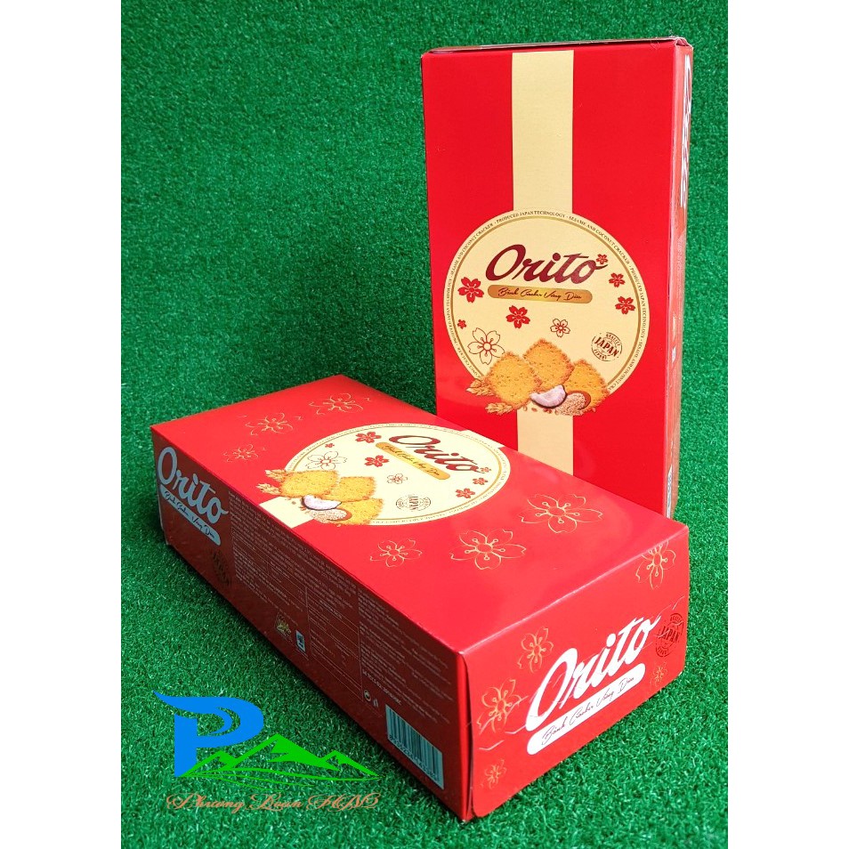 Bánh Cracker vừng dừa Orito - Hộp 120g