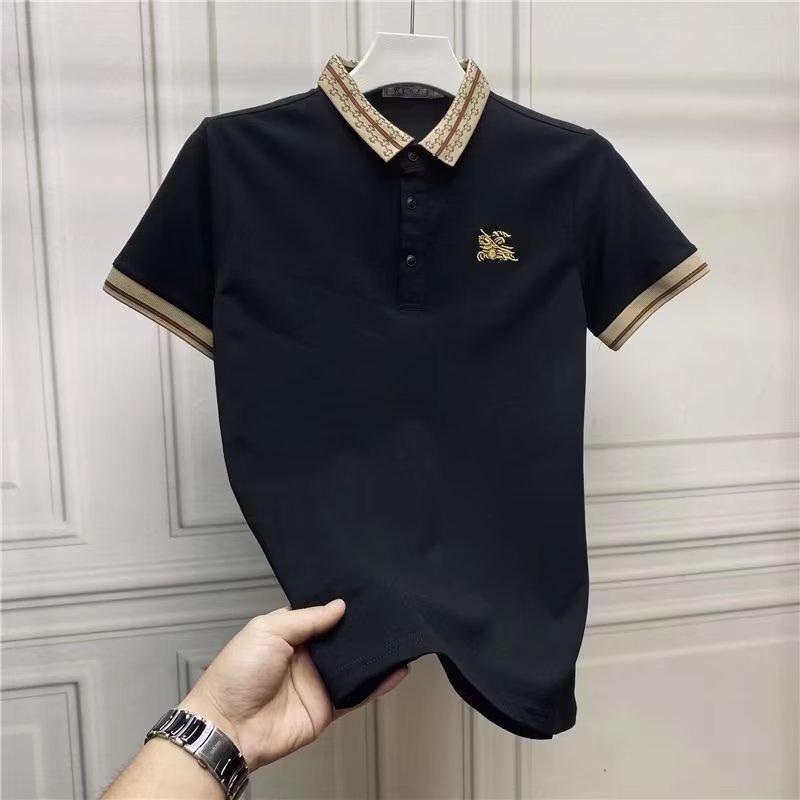 Áo Thun polo Tay Ngắn Dáng Rộng In Họa Tiết Phong Cách Hip Hop Nhật Bản Thời Trang Cho Nam Size M-3XL