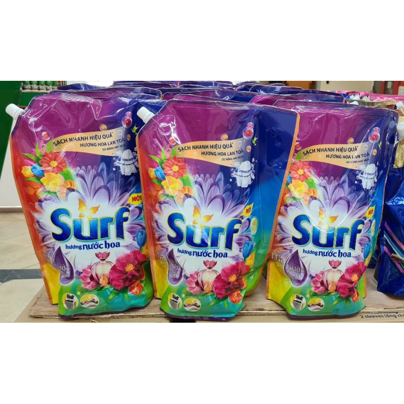 [HOT] Nước giặt Surf hương nước hoa thơm lâu 3.1kg