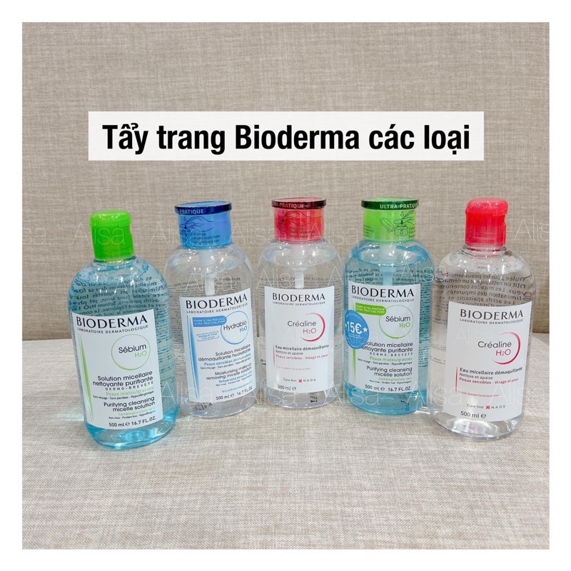 Nước tẩy trang Bio.derma-ALISA