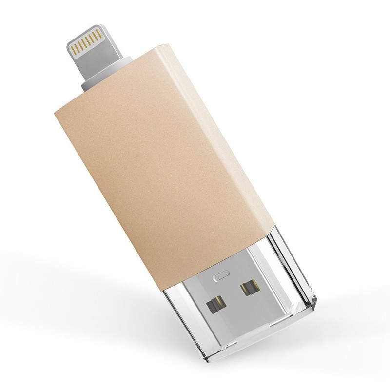 USB lưu trữ ngoài dung lượng 128Gb cho máy IPhone / IPad / IOS / Android / PC