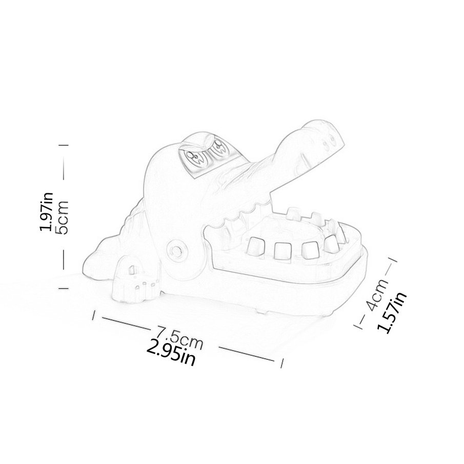 Đồ Chơi Cá Sấu Cắn Tay Vui Nhộn