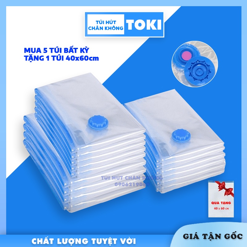 Túi Hút Chân Không Đựng Quần Áo Gấu Bông Trong Suốt Chống Ẩm Mốc Tiện Lợi Dễ Dùng MSP 009