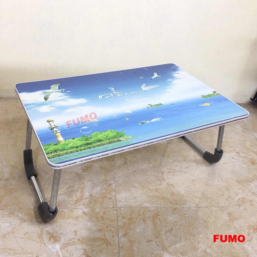 Bàn gấp học sinh sinh viên bàn học mini gấp gọn tiện lợi thông minh FUMO HH005