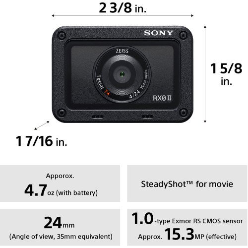 Máy ảnh kỹ thuật số Sony DSC-RX0 Mark II Chính Hãng