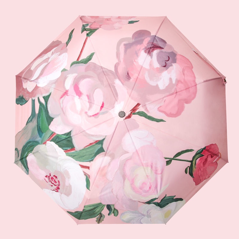 Dù Chống Nắng/Mưa Tia Cực Tím Cao Cấp 50% Thiết Kế Siêu Nhẹ Tiện Dụng