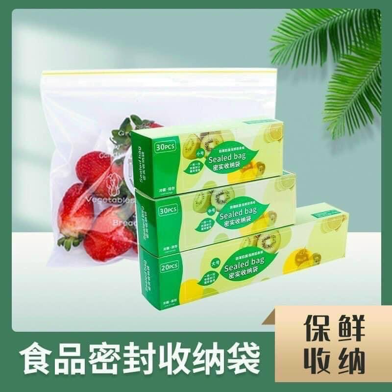 COMBO 3  HỘP TÚI ZIP ĐỰNG THỰC PHẨM