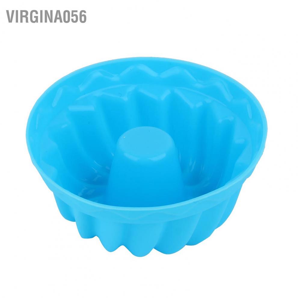 12 Khuôn Làm Bánh Muffin Mini Bằng Silicone Không Dính Virgina056
