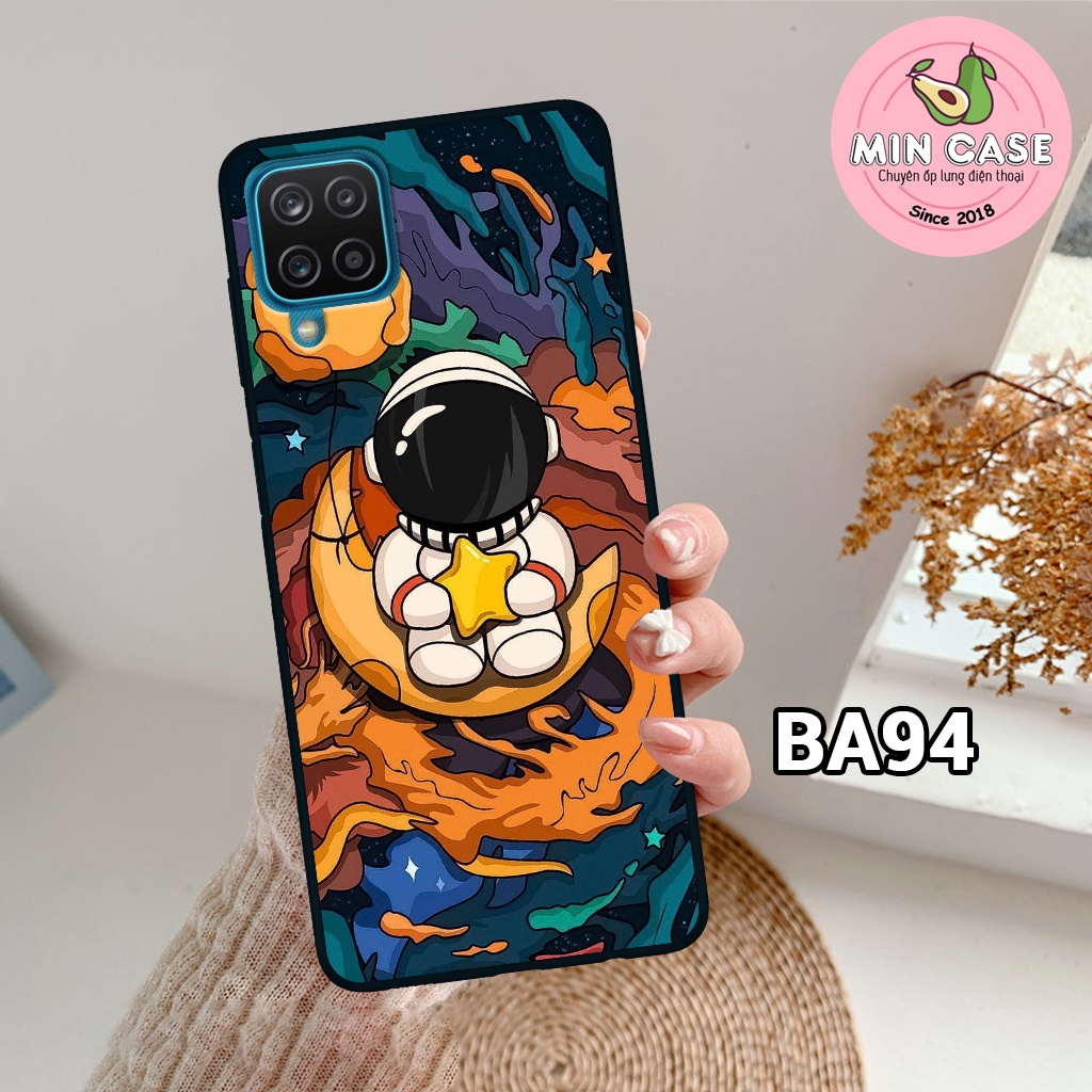 Ốp lưng SAMSUNG A12/ M12/ A22 4G/ A22 5G/ M22 - Ốp lưng Samsung in hình phi hành gia dễ thương