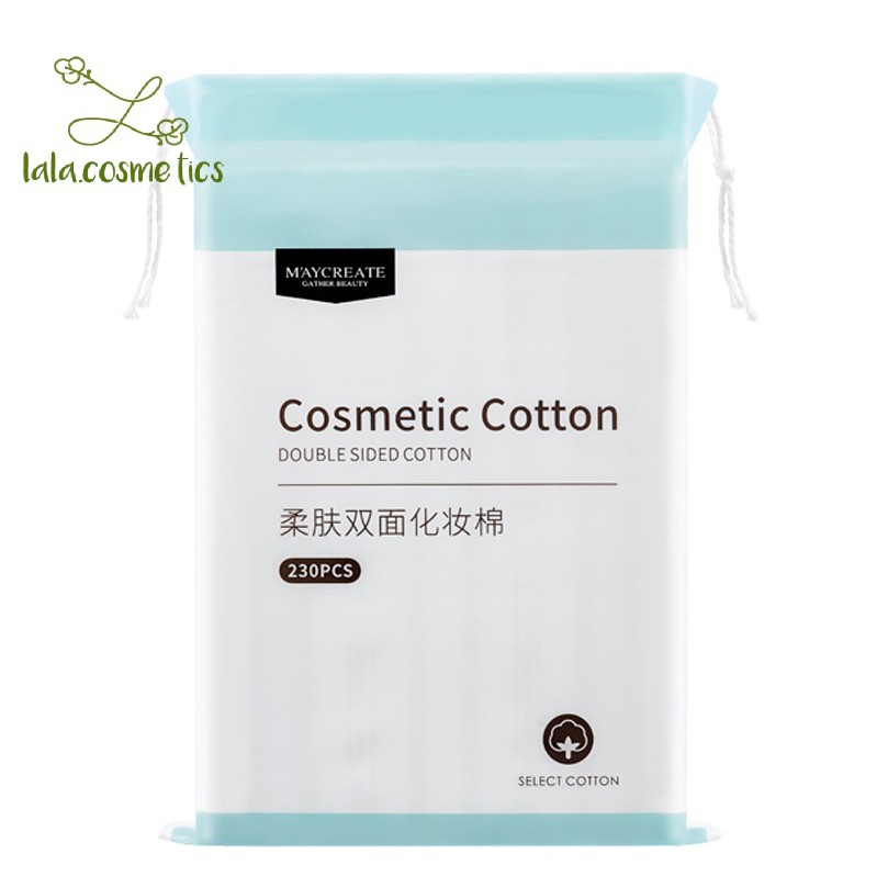 Một Gói 230 Miếng Bông Tẩy Trang Maycreate