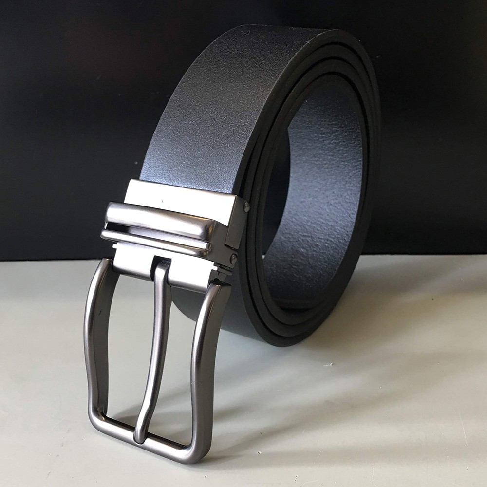 Thắt Lưng Nam Da Bò Thật Khóa Kim Kẹp Cao Cấp TM69