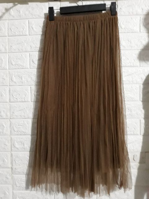 Có ảnh thật_Chân váy ren xếp li phiên bản Hàn quốc | BigBuy360 - bigbuy360.vn