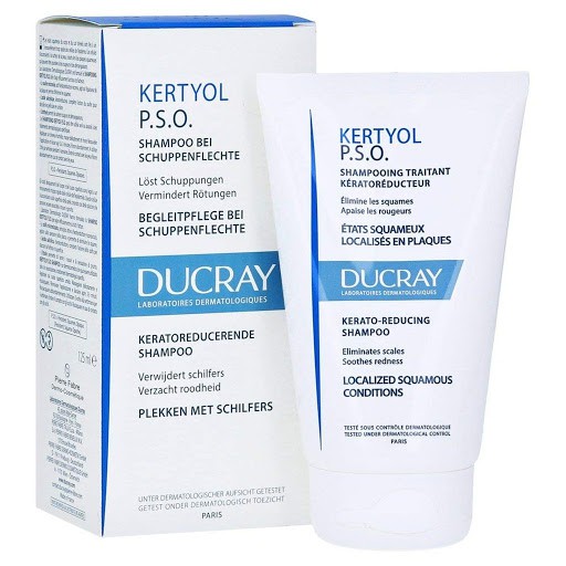 Dầu gội DUCRAY KERTYOL PSO Shampoo làm sạch gàu mảng 125ml