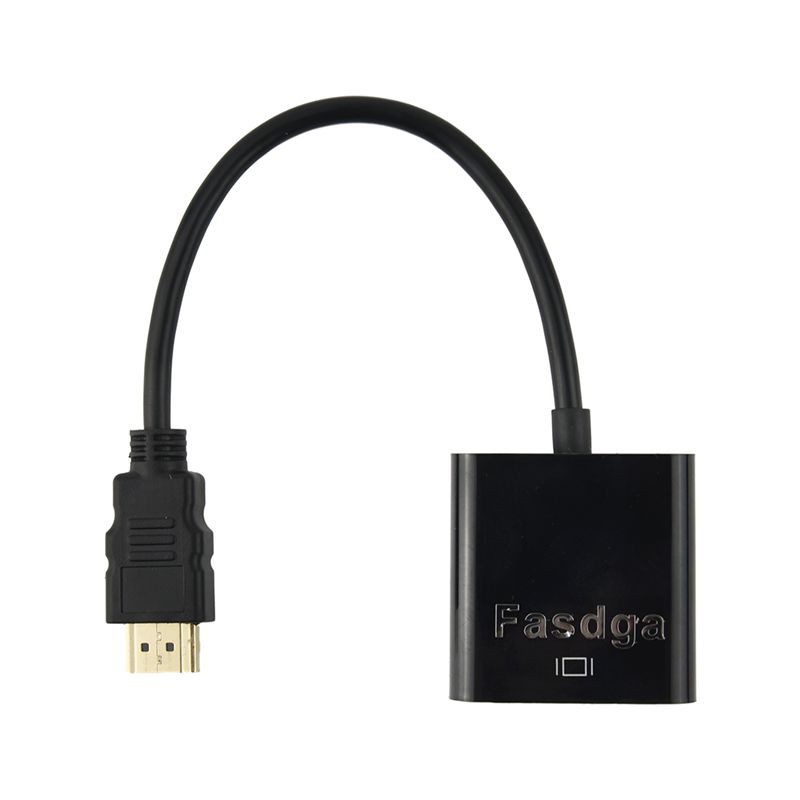 Bộ Chuyển Đổi Hdmi Sang Vga + Giắc Cắm 3.5 mm Full Hd 1080p