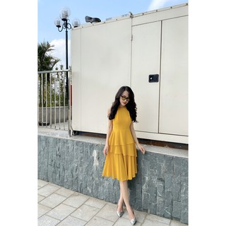 Đầm dài xòe 3 tầng - 20Again