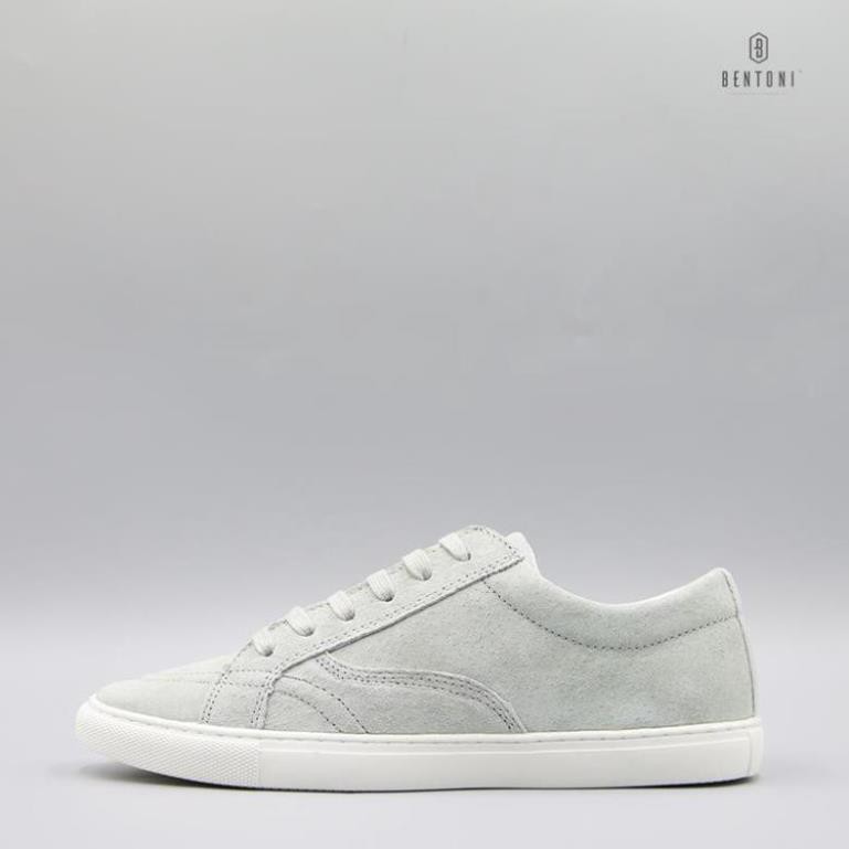 Giày thể thao nam Bentoni - Basic (B) Sneaker NDL0112XAKK-96 (Xám) Cao Cấp [ TOP BAN CHAY ] . NEW ✫ _ : : .j ' ' _