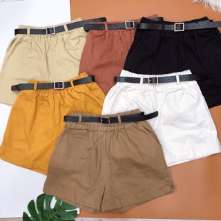 Quần đùi kaki lưng thun