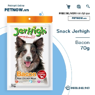 COMBO 5 GÓI Snack Jerhigh Bacon 70g