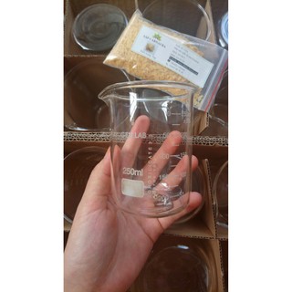 Cốc thuỷ tinh chịu nhiệt có mỏ 250ml 500ml 1000ml ( 1 lít )