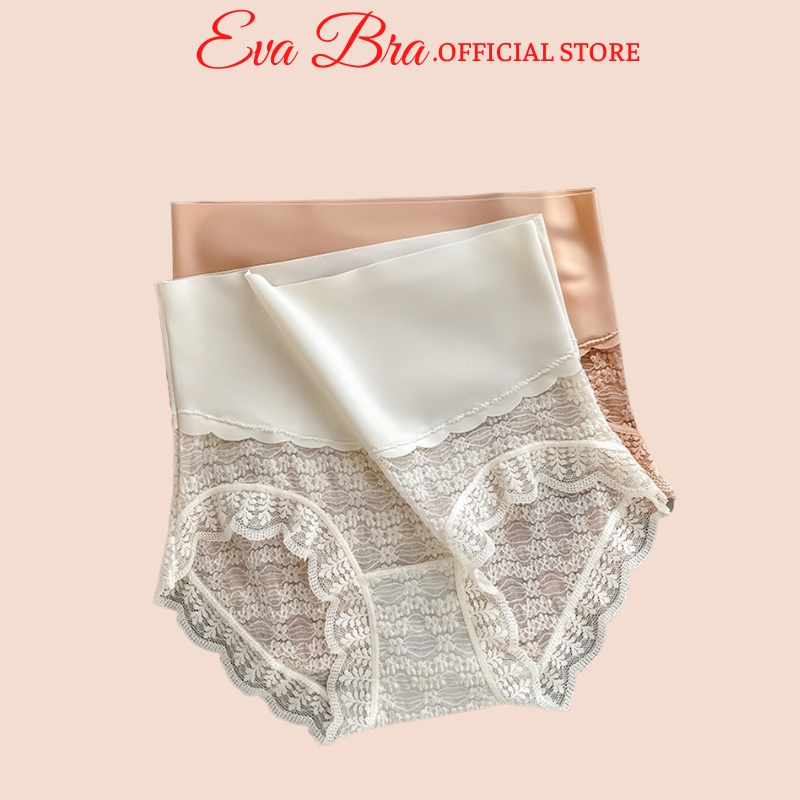 Quần Gen Bụng Phối Ren Eva Bra Cotton Cao Cấp Thon Gọn Nâng Mông Siêu Co Giãn QP290