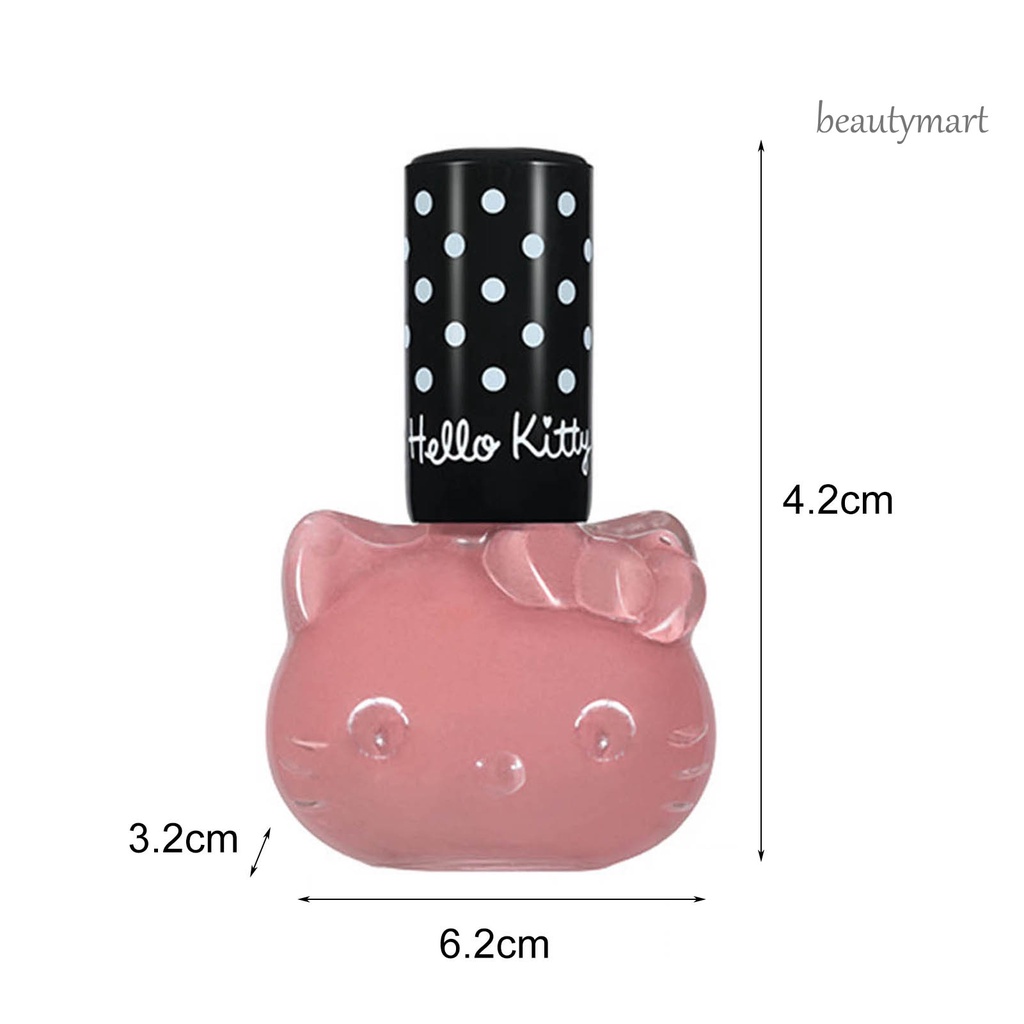 [Hàng mới về] Sơn móng tay hình mèo màu sắc độc đáo nhanh khô 12ml dành cho trẻ em