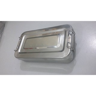 Hộp hấp inox có khóa