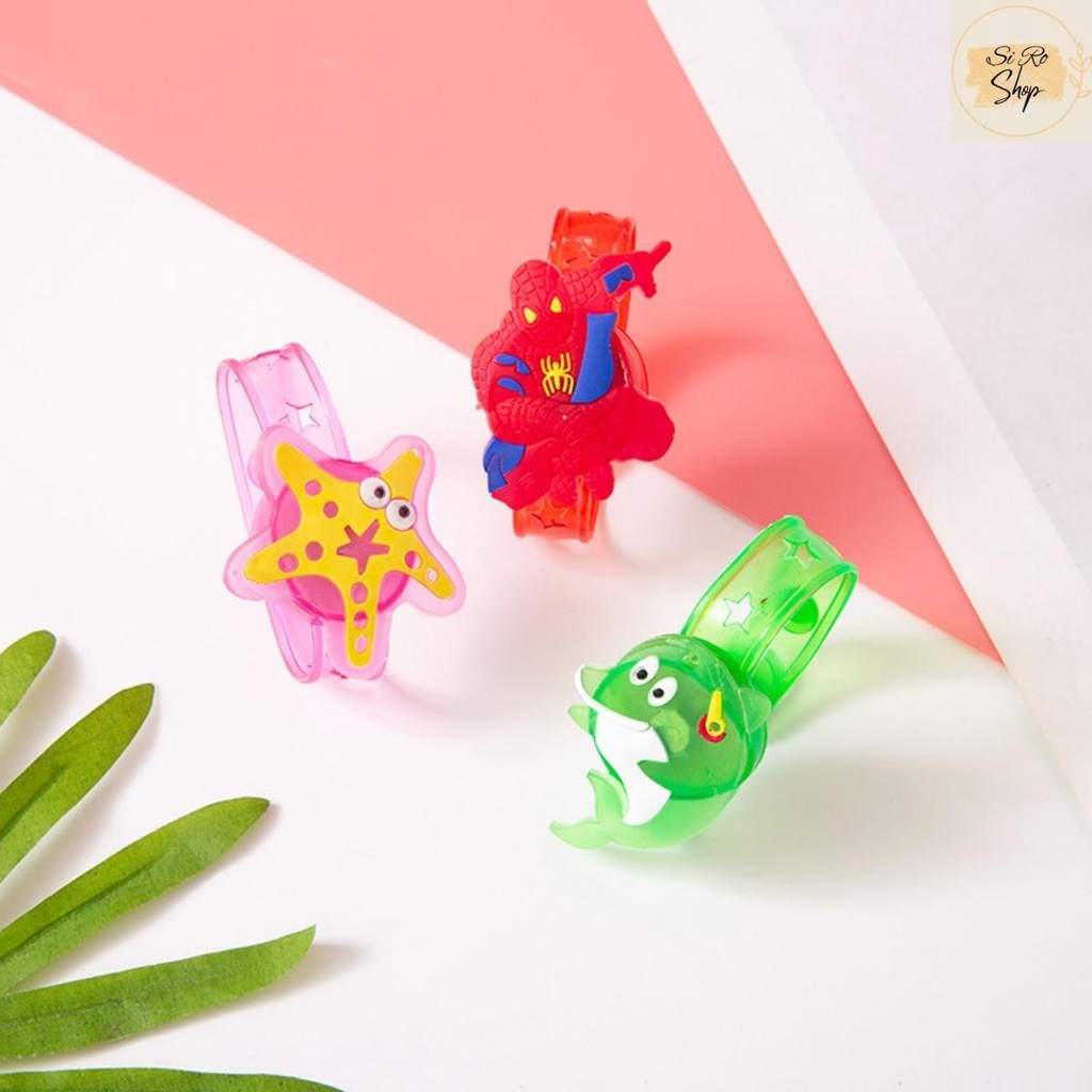 Đồng hồ phát sáng, vòng đeo tay đèn LED có nhiều hình thú dễ thương, quà tặng yêu thích cho bé