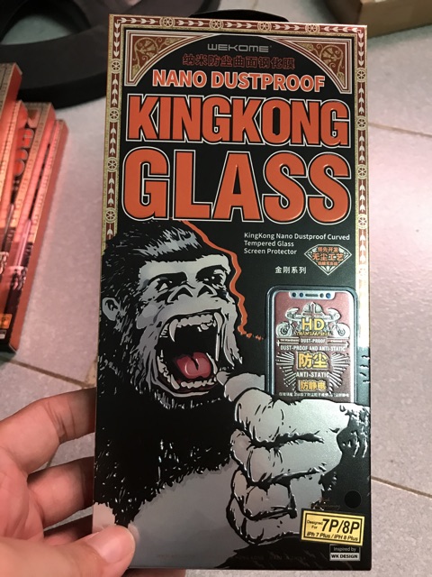 [NEW 2020] Kính Cường Lực King Kong Chính Hãng WK Siêu Chống Bụi cho iPhone | BigBuy360 - bigbuy360.vn