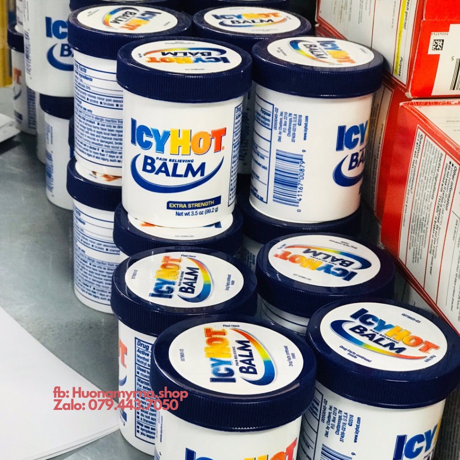 Icy Hot Balm Dầu cù là xoa bóp giảm đau nhức - Mỹ