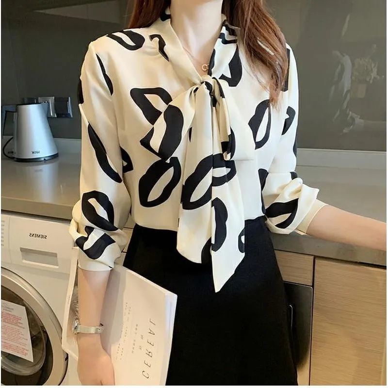 Áo Sơ Mi Nữ Tay Dài Phong Cách Phương Tây
