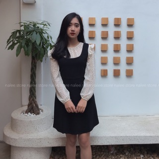 Set yếm áo voan bi